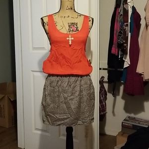 Two toned fun dress